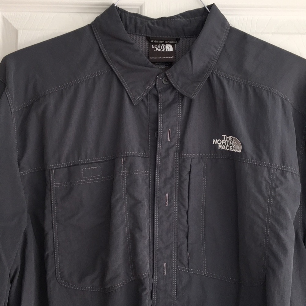 North Face Long Sleeve button down shirt